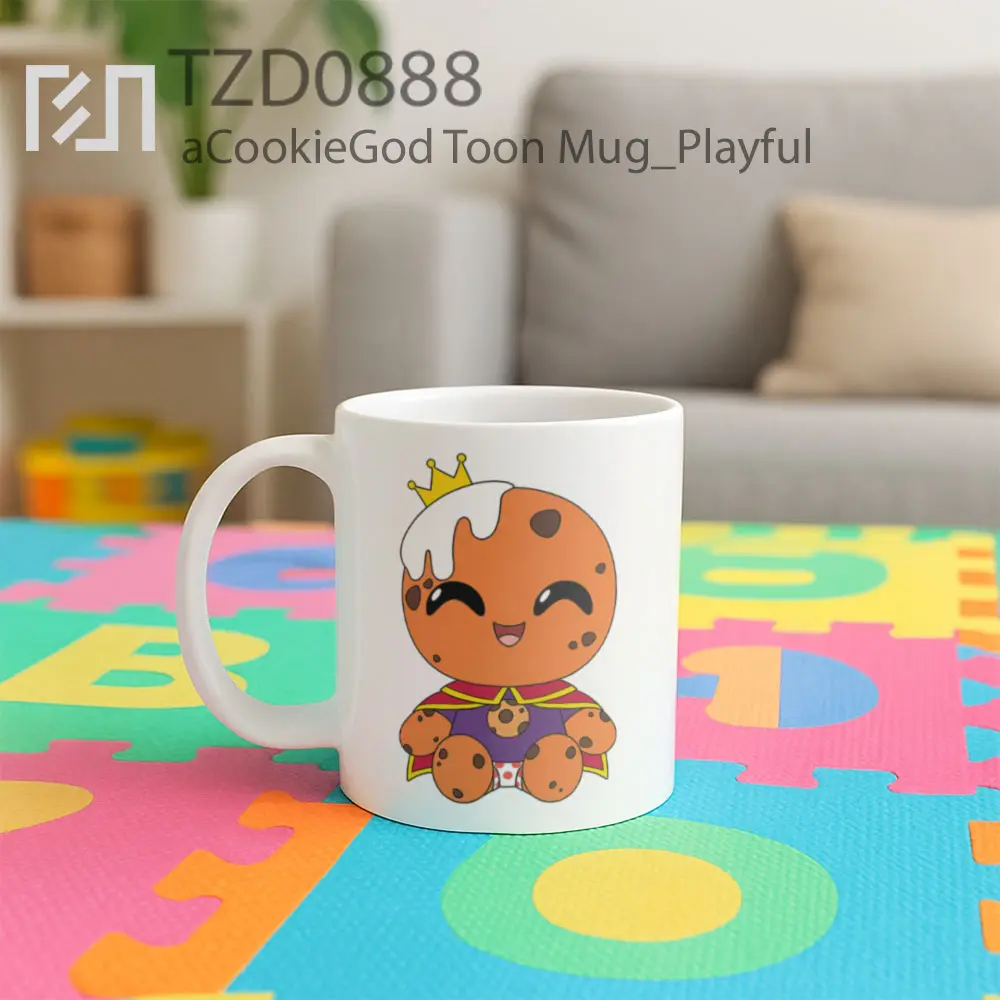 aCookieGod Toon Mug - All-side / Desain