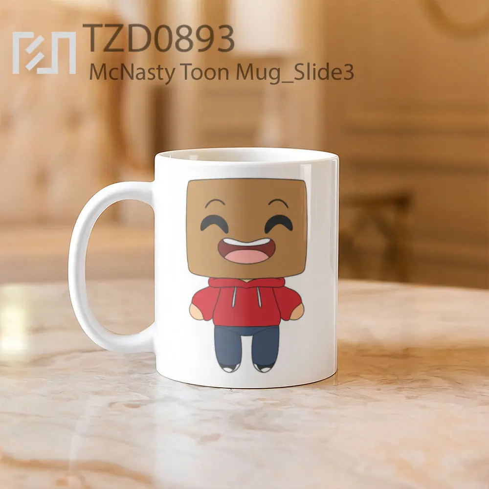 McNasty Toon Mug - All-side / Desain