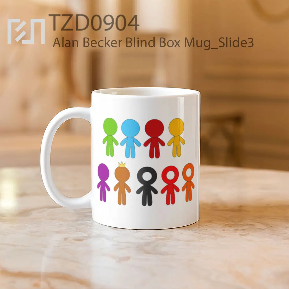 Alan Becker Blind Box Mug - All-side / Desain