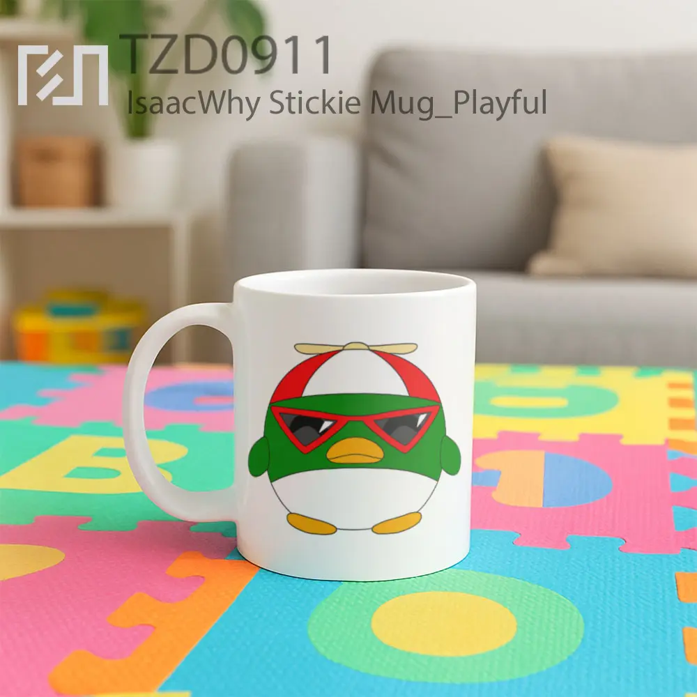 IsaacWhy Stickie Mug - All-side / Desain
