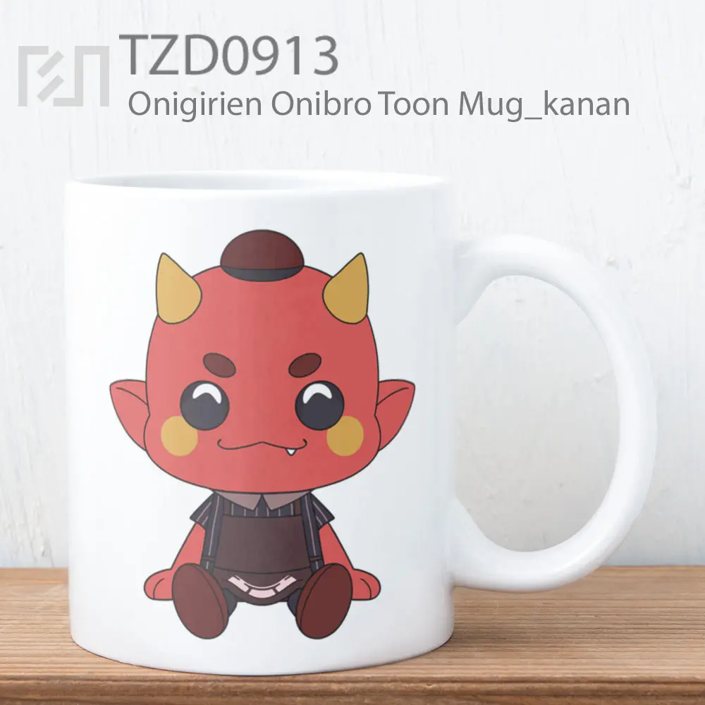 Onigirien Onibro Toon Mug