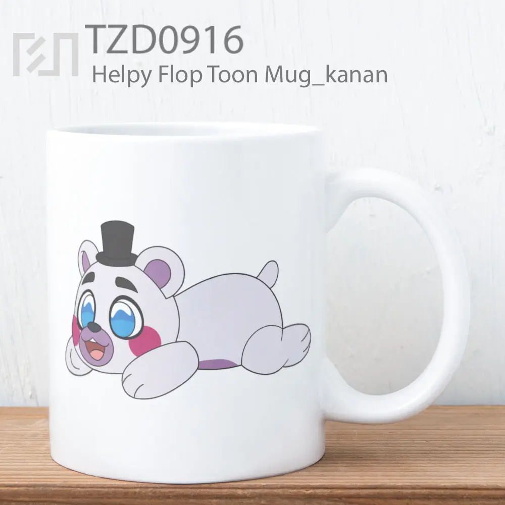 Helpy Flop Toon Mug