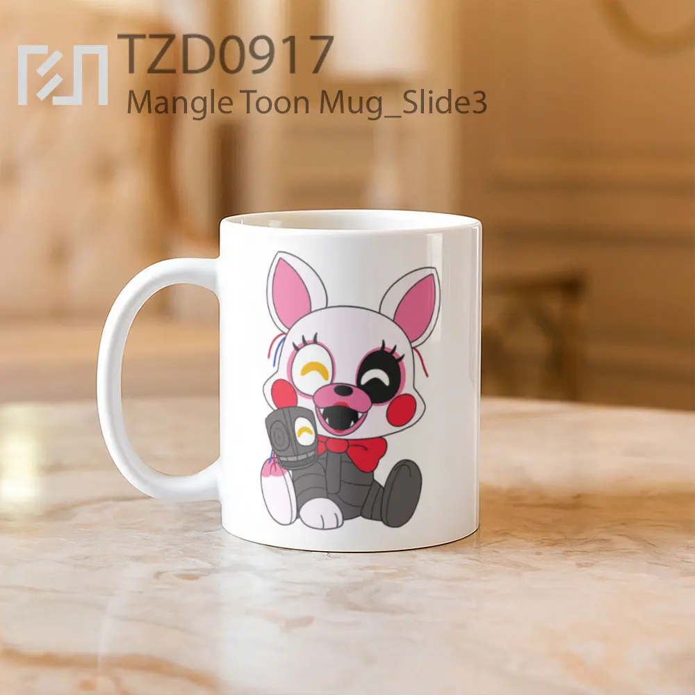 Mangle Toon Mug - All-side / Desain