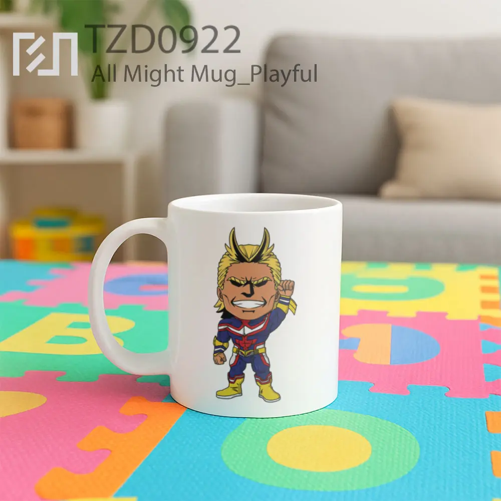 All Might Mug - All-side / Desain