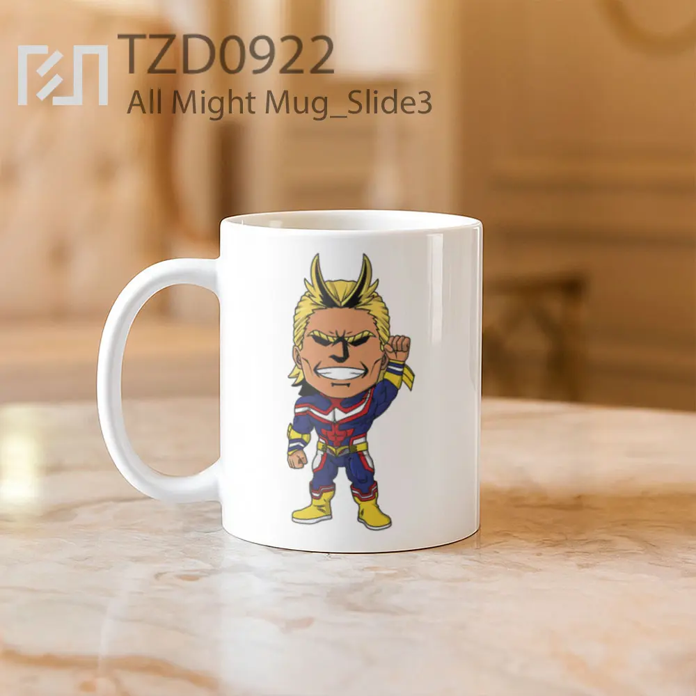 All Might Mug - All-side / Desain
