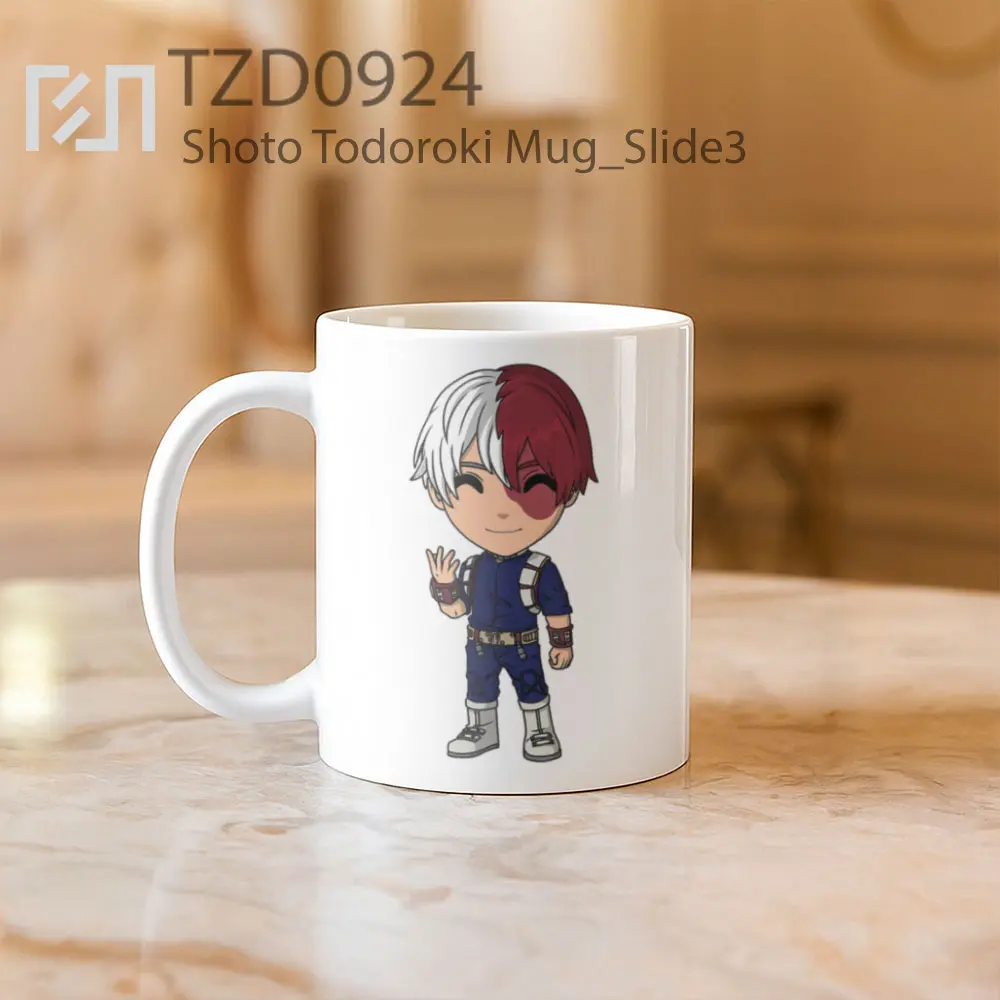 Shoto Todoroki Mug - All-side / Desain