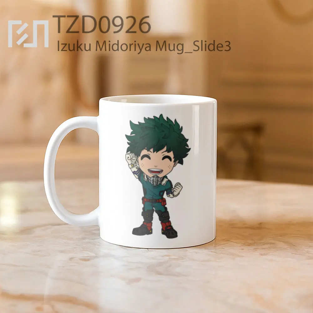 Izuku Midoriya Mug - All-side / Desain