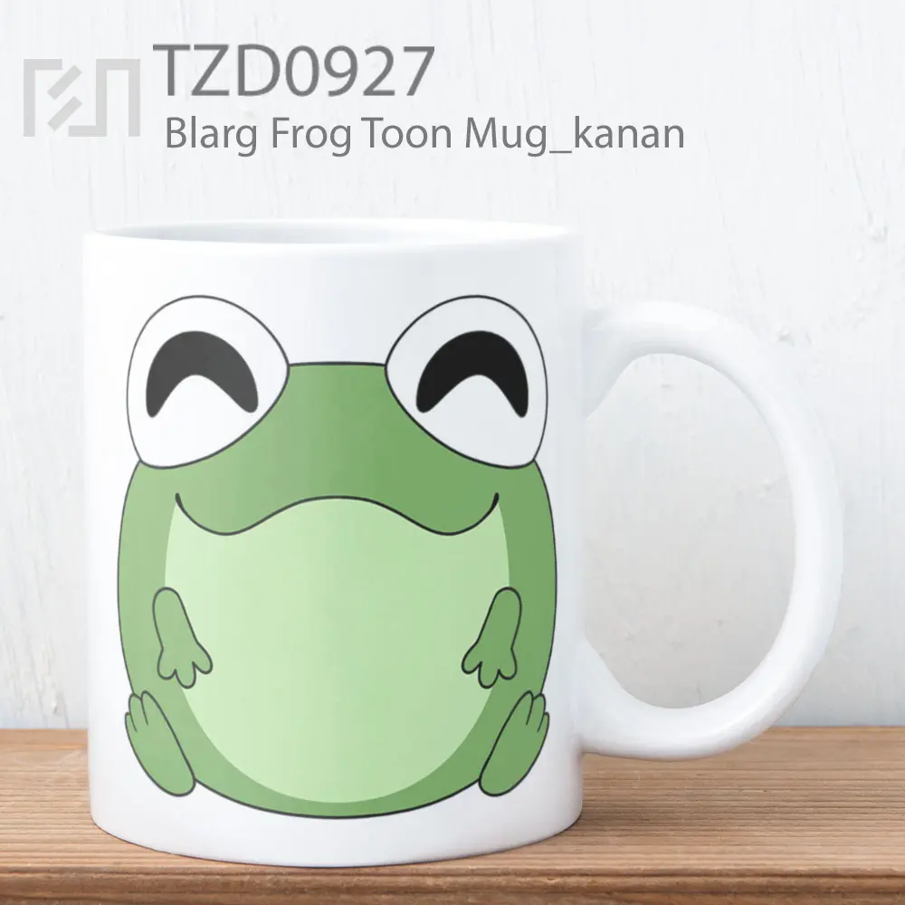 Blarg Frog Toon Mug