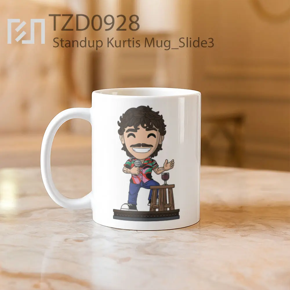 Standup Kurtis Mug - All-side / Desain