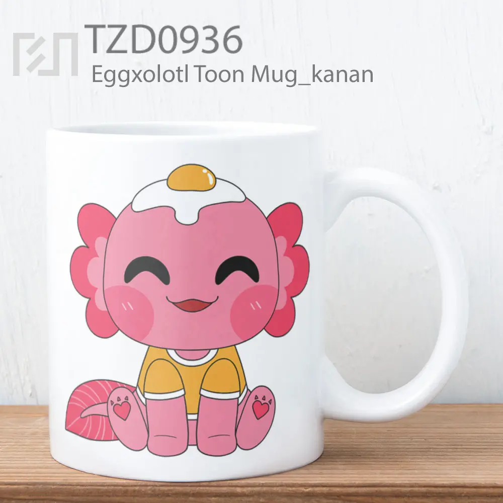 Eggxolotl Toon Mug
