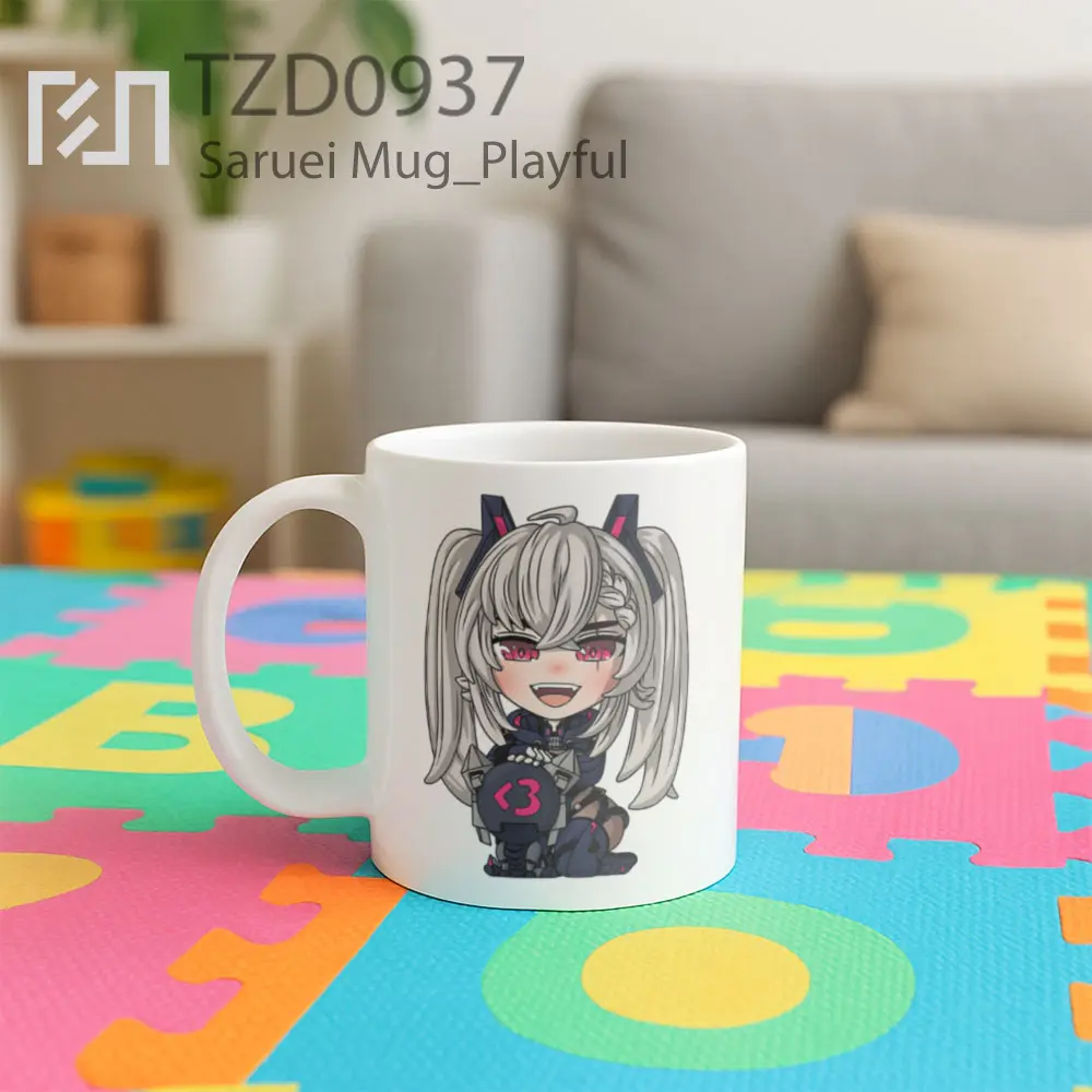 Saruei Mug - All-side / Desain