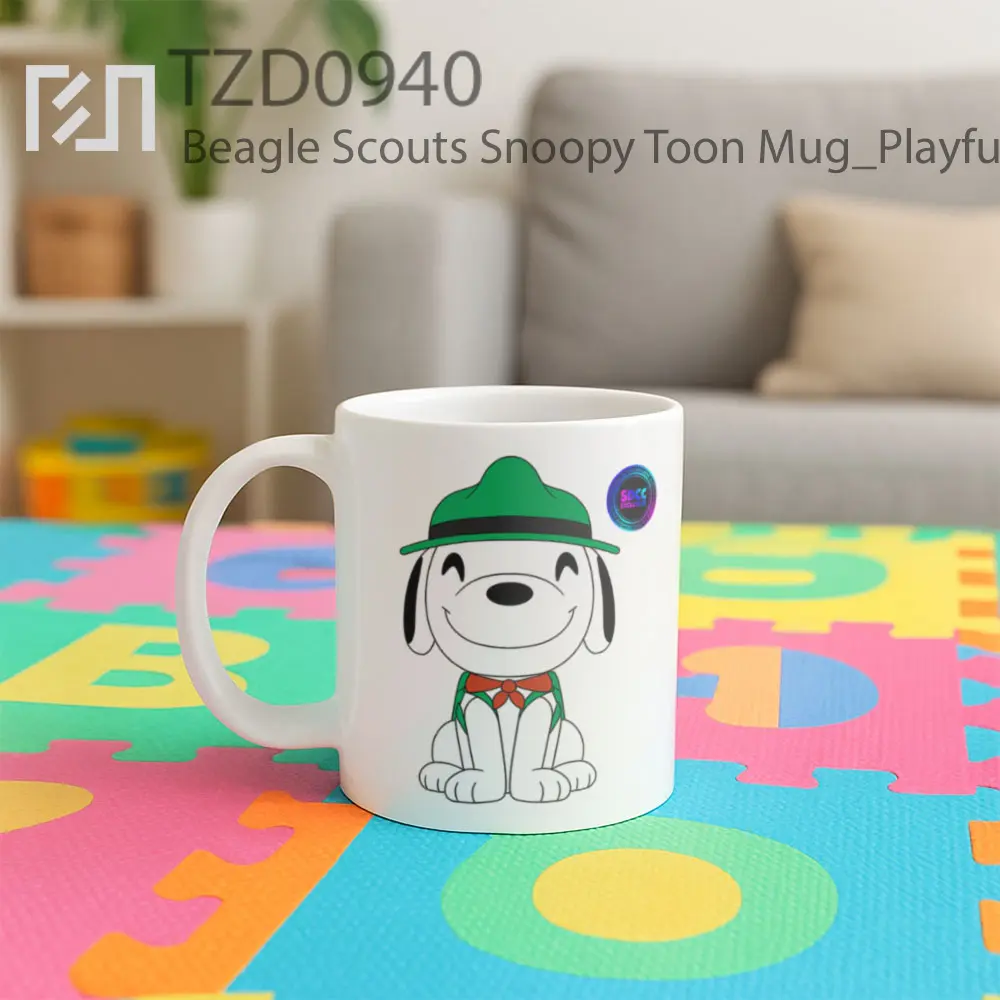 Beagle Scouts Snoopy Toon Mug - All-side / Desain