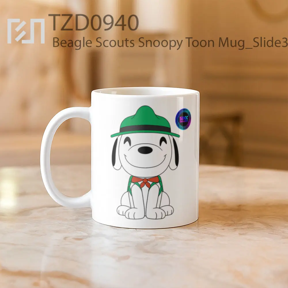 Beagle Scouts Snoopy Toon Mug - All-side / Desain