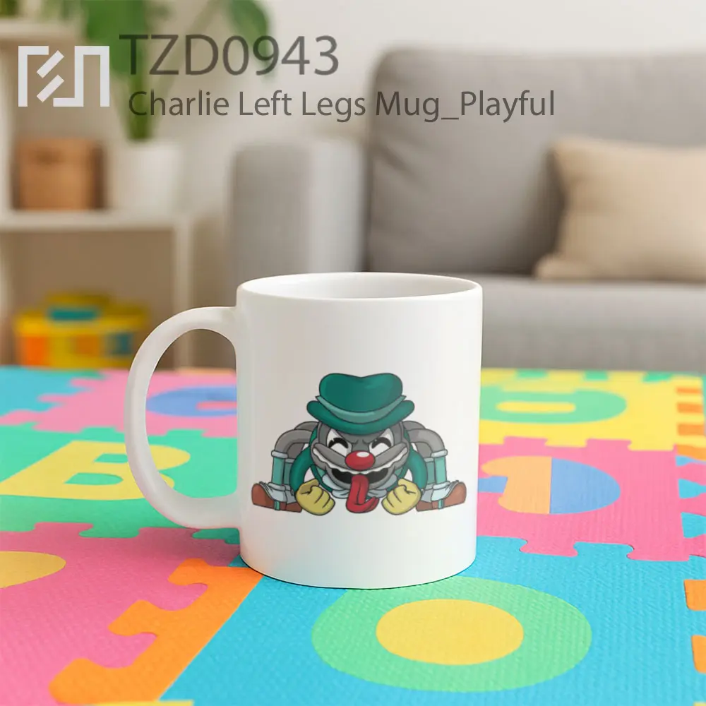 Charlie Left Legs Mug - Tampak Kiri