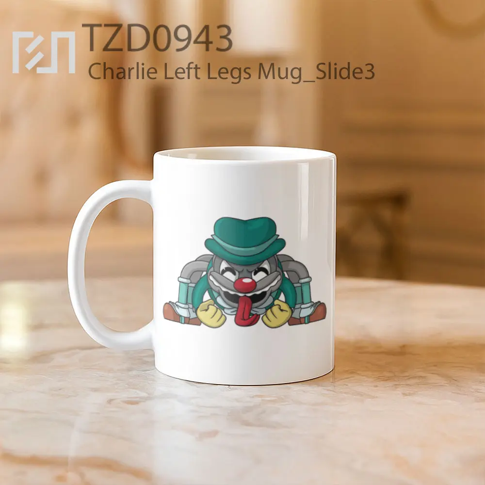 Charlie Left Legs Mug - Tampak Kiri