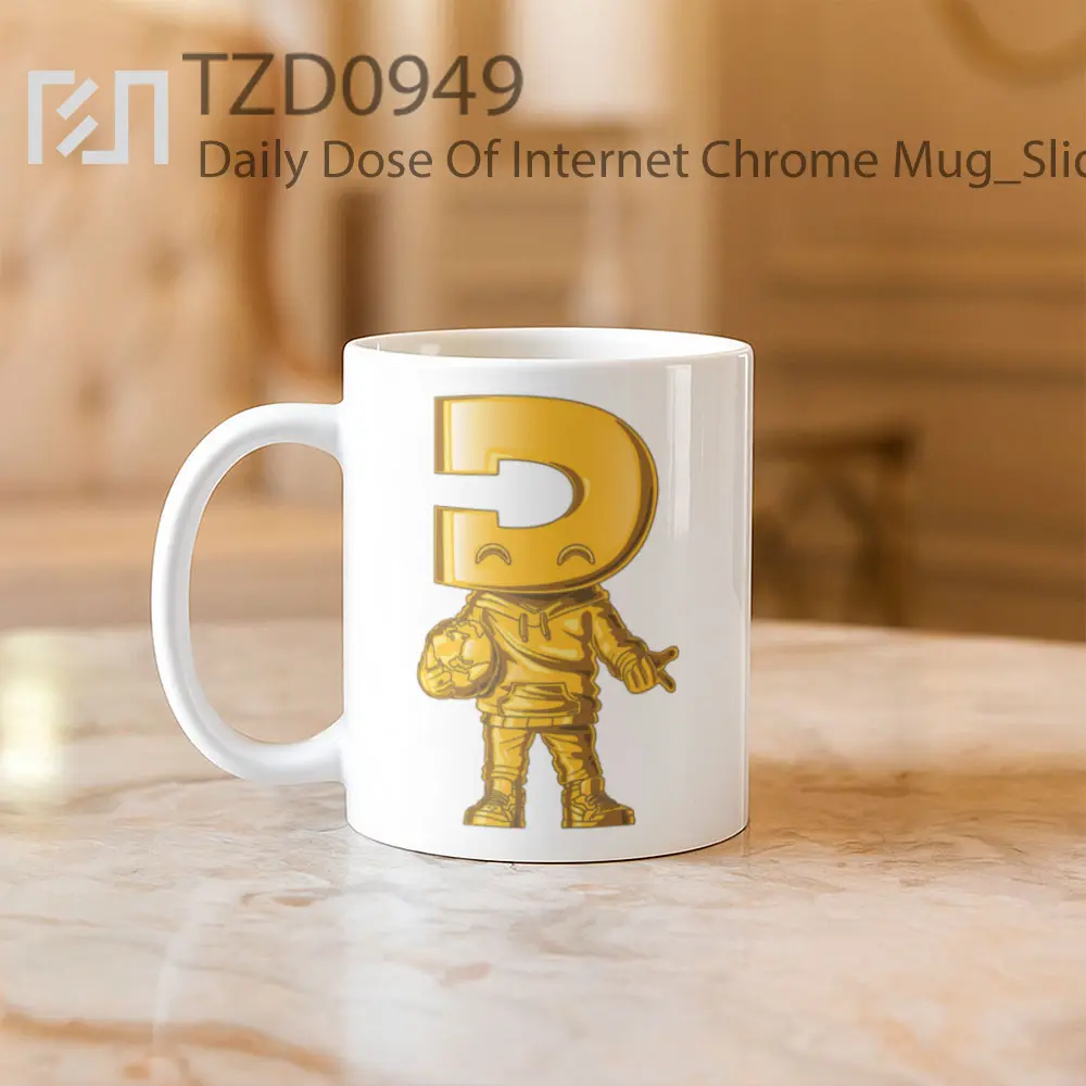 Daily Dose Of Internet Chrome Mug - All-side / Desain
