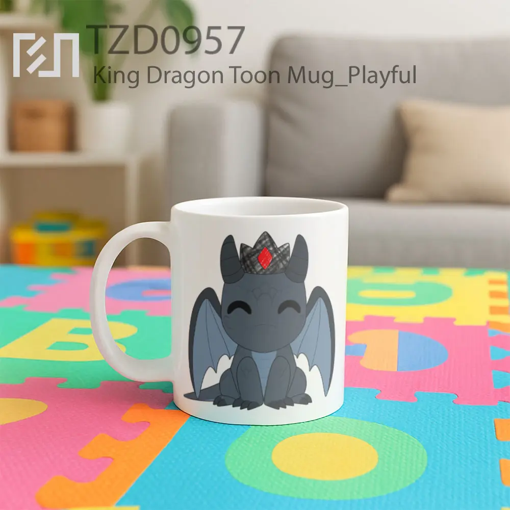 King Dragon Toon Mug - All-side / Desain