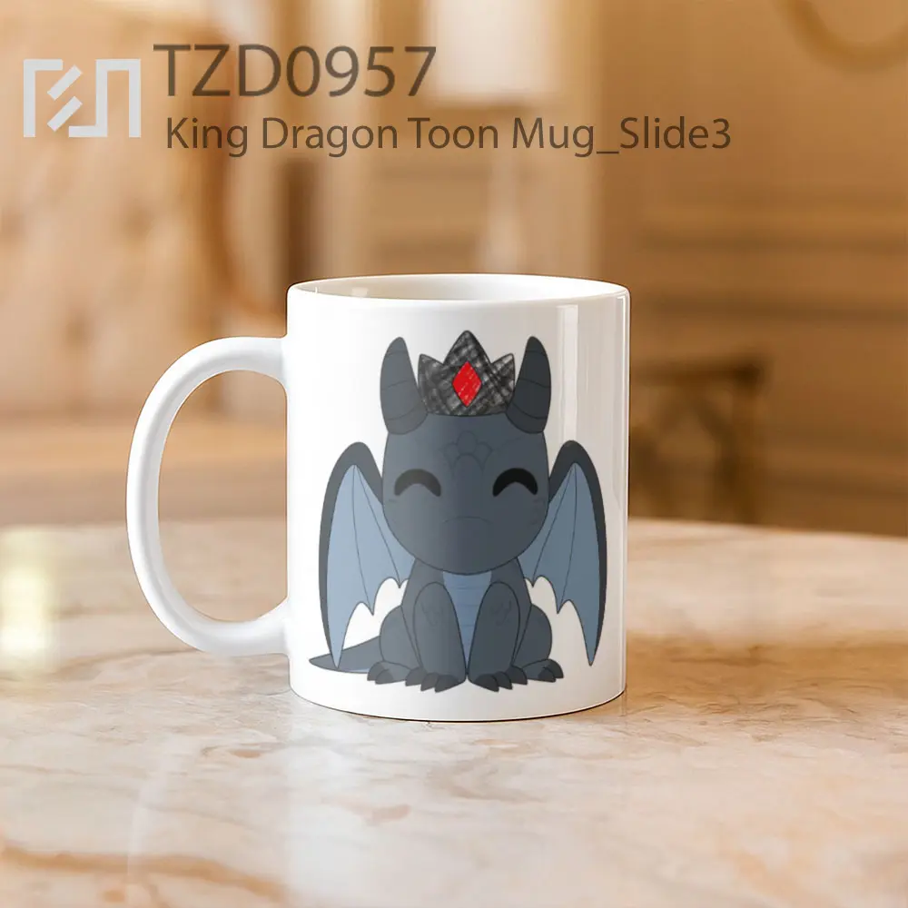 King Dragon Toon Mug - All-side / Desain