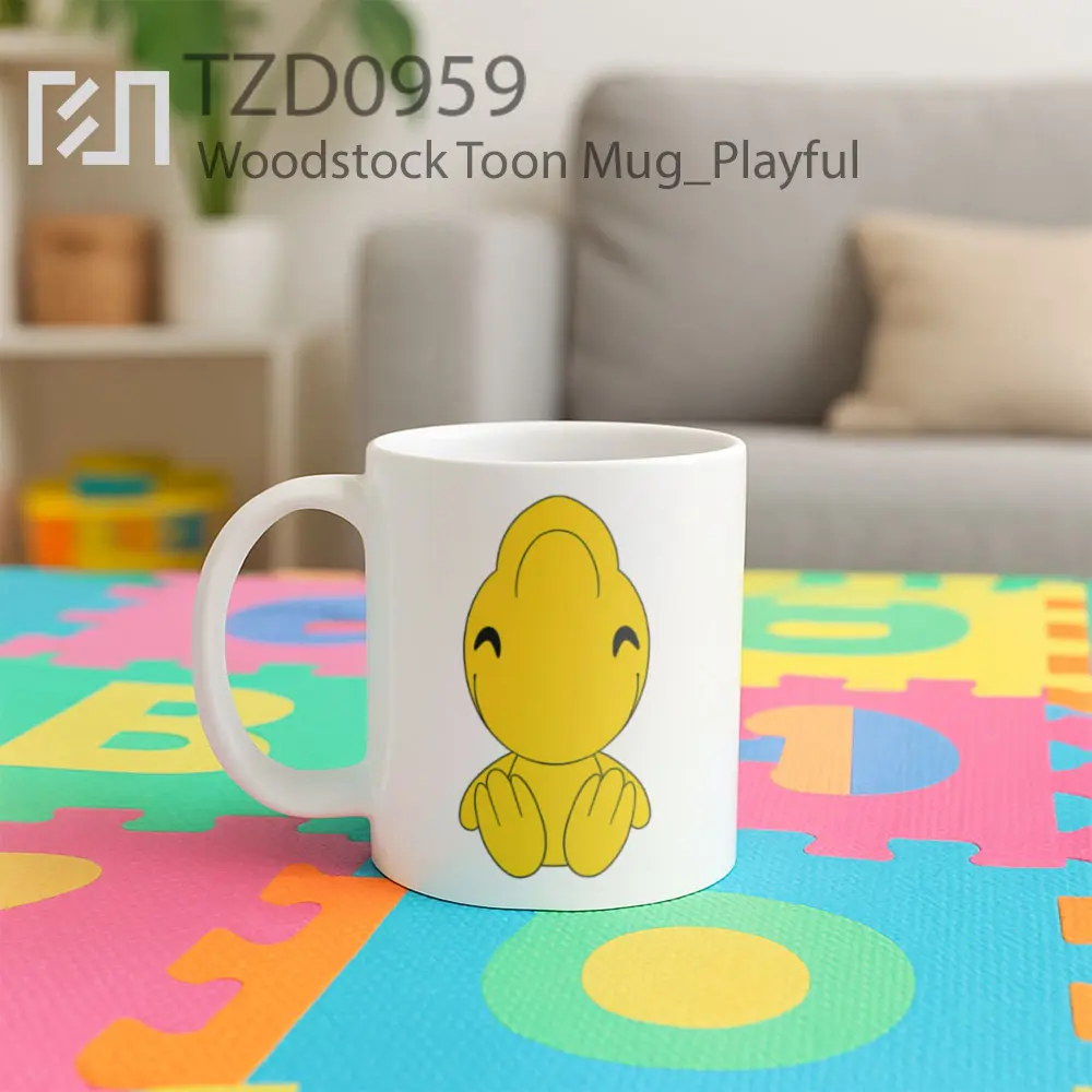 Woodstock Toon Mug - All-side / Desain