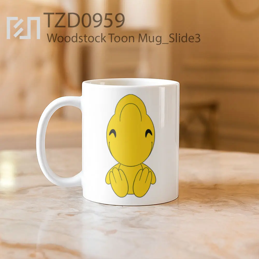 Woodstock Toon Mug - All-side / Desain