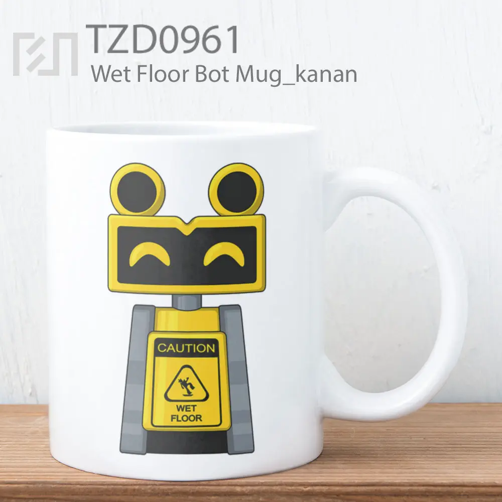 Wet Floor Bot Mug