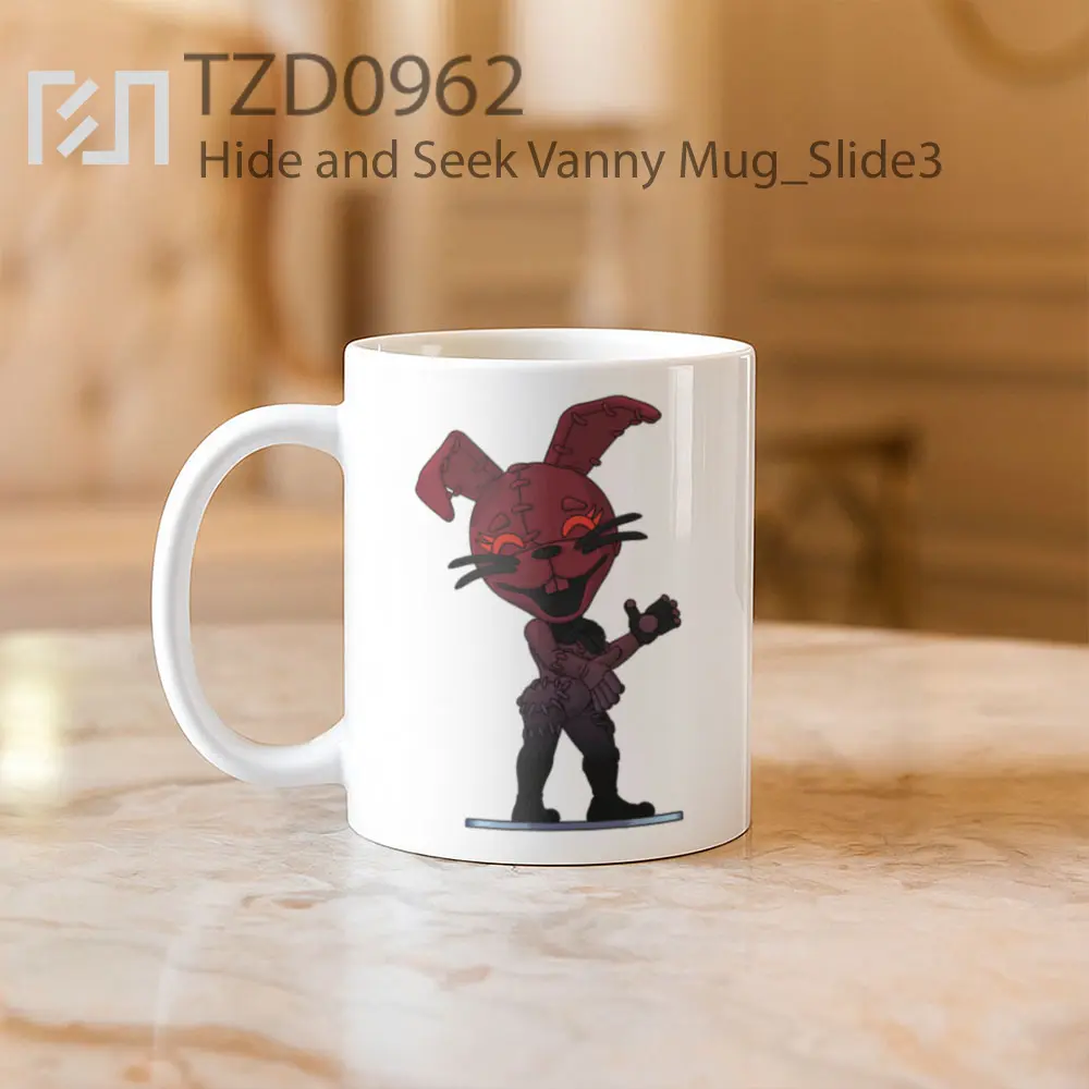 Hide and Seek Vanny Mug - All-side / Desain