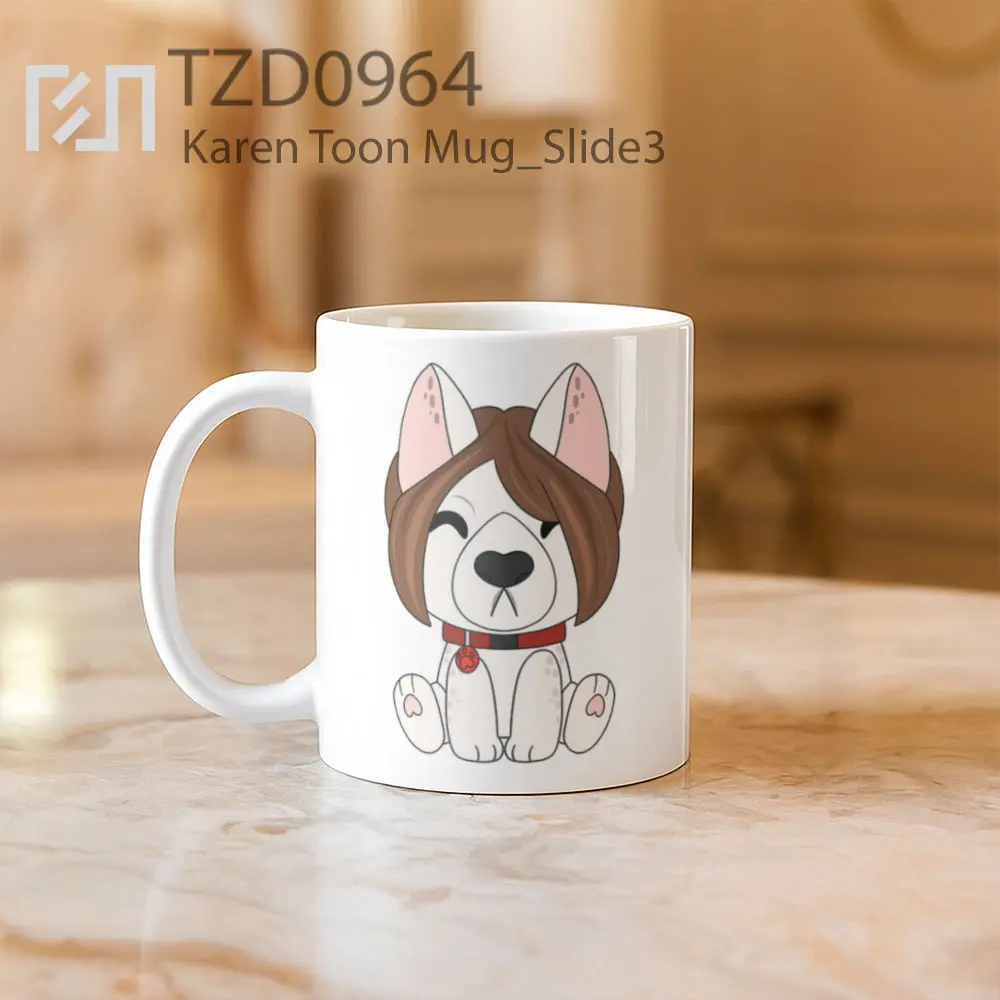 Karen Toon Mug - All-side / Desain