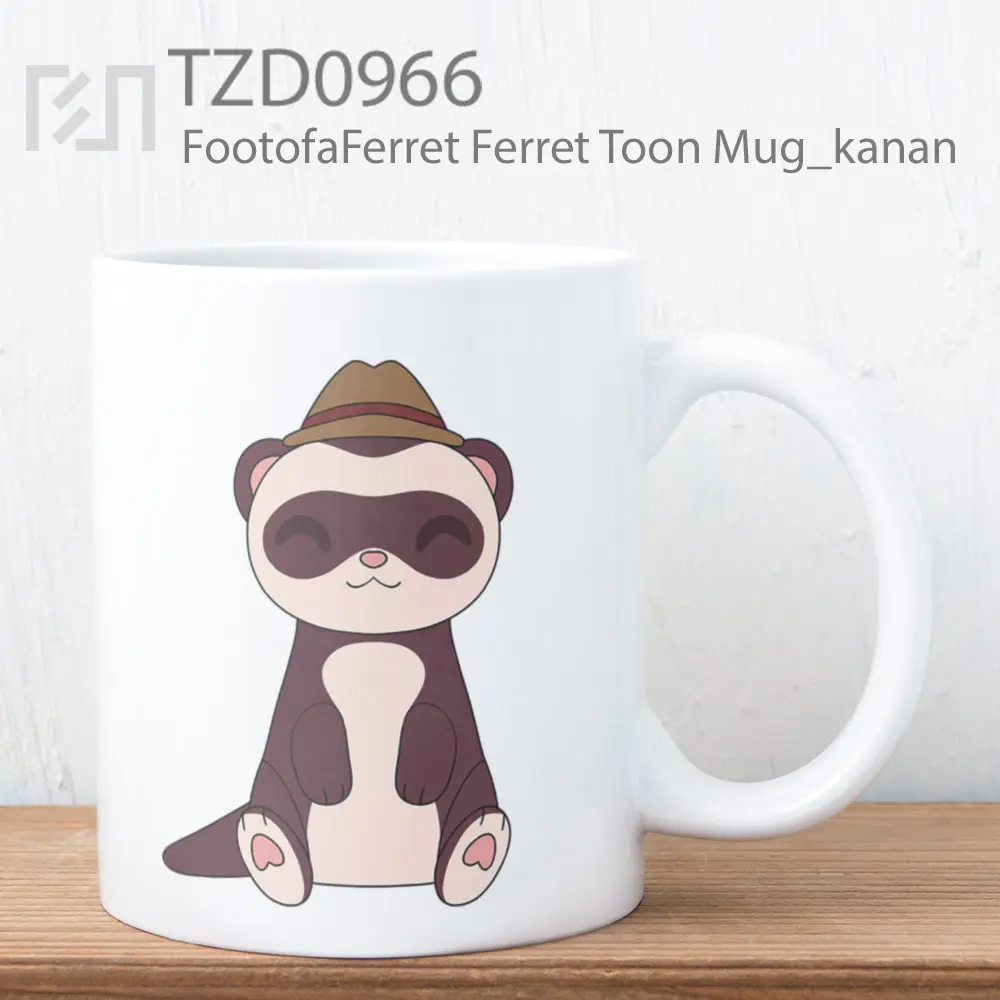 FootofaFerret Ferret Toon Mug