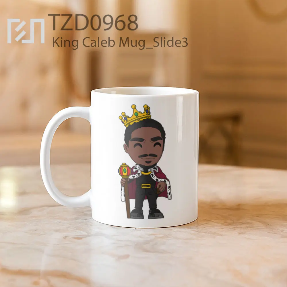 King Caleb Mug - All-side / Desain