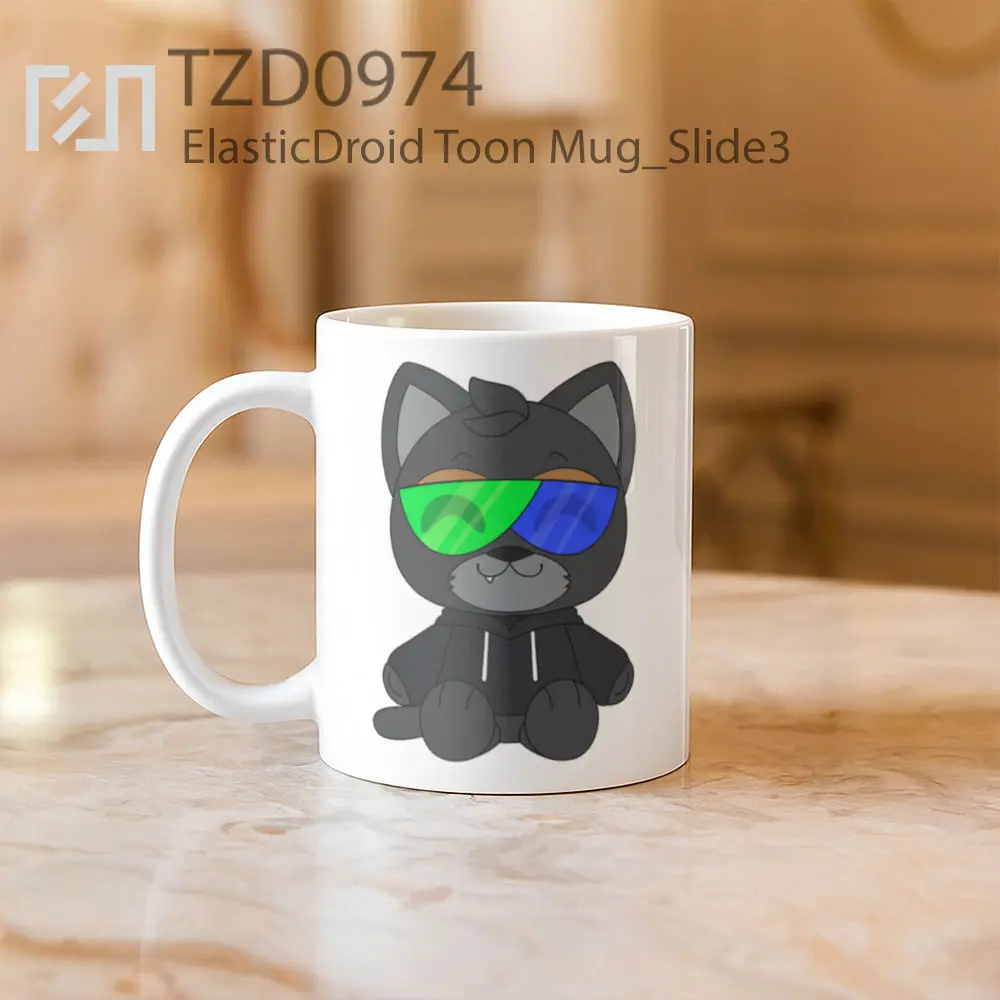 ElasticDroid Toon Mug - All-side / Desain