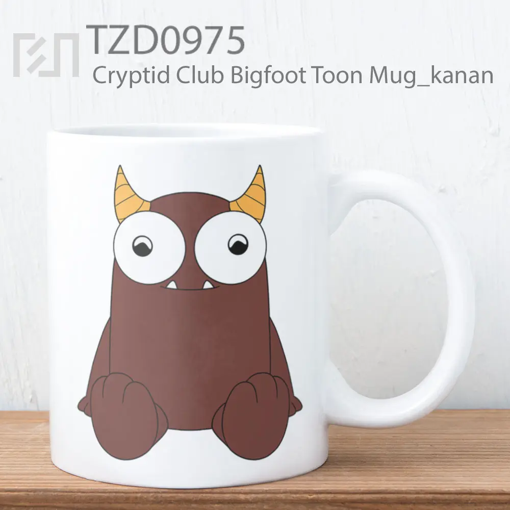 Cryptid Club Bigfoot Toon Mug