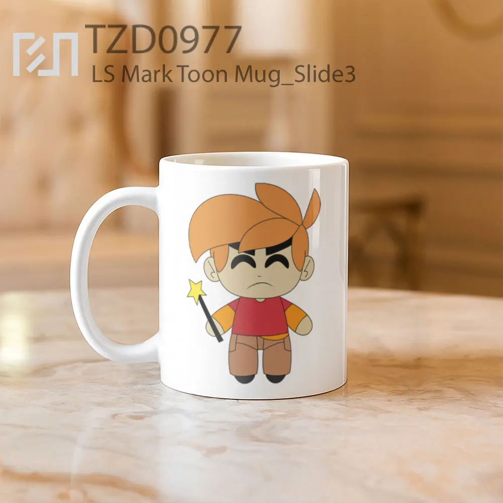 LS Mark Toon Mug - All-side / Desain