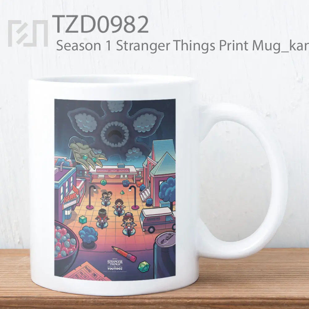 Season 1 Stranger Things Print Mug