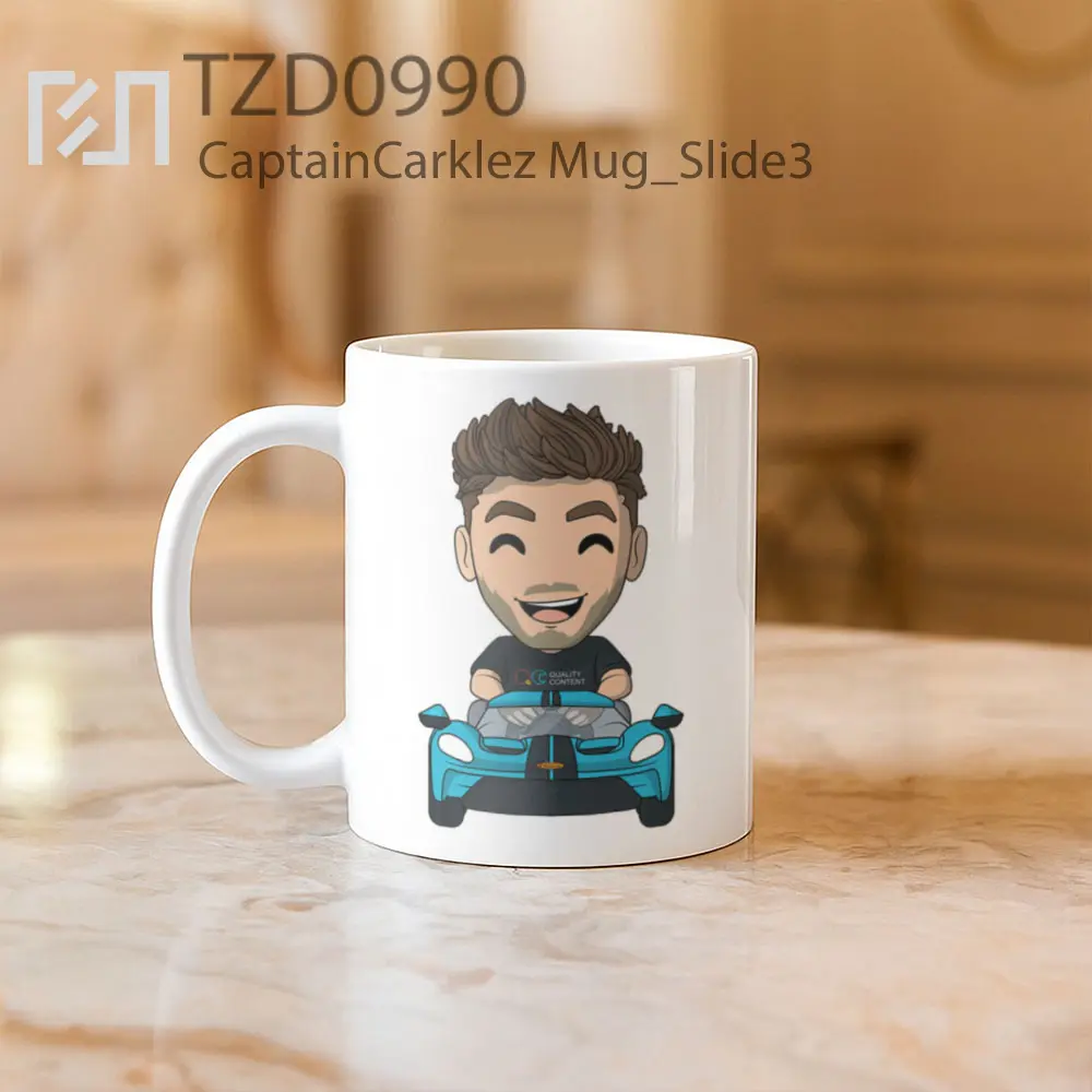 CaptainCarklez Mug - All-side / Desain