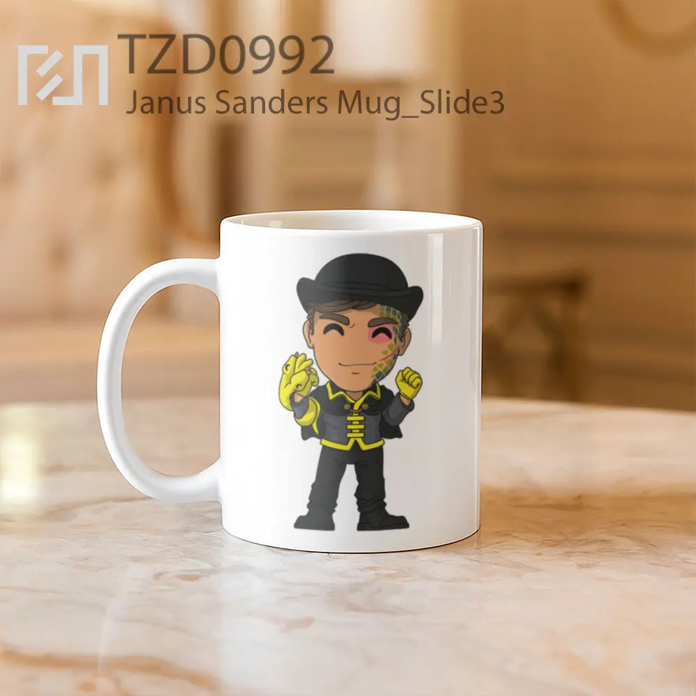 Janus Sanders Mug - All-side / Desain