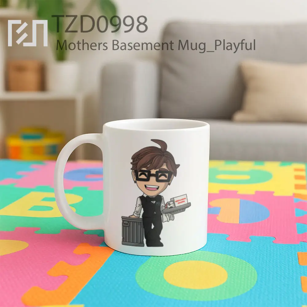 Mothers Basement Mug - All-side / Desain