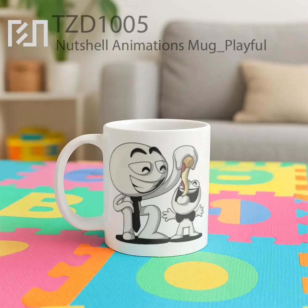 Nutshell Animations Mug - All-side / Desain