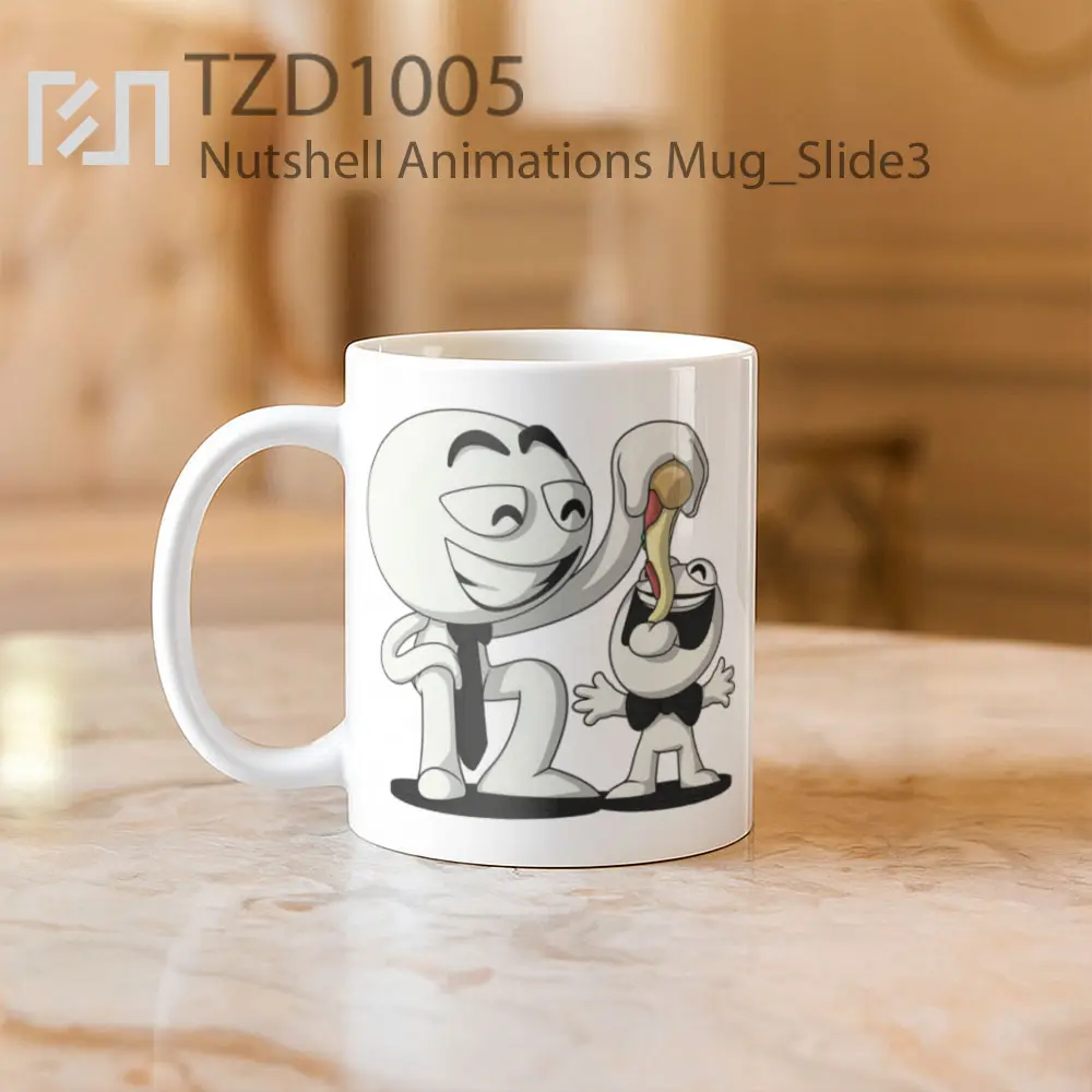 Nutshell Animations Mug - All-side / Desain