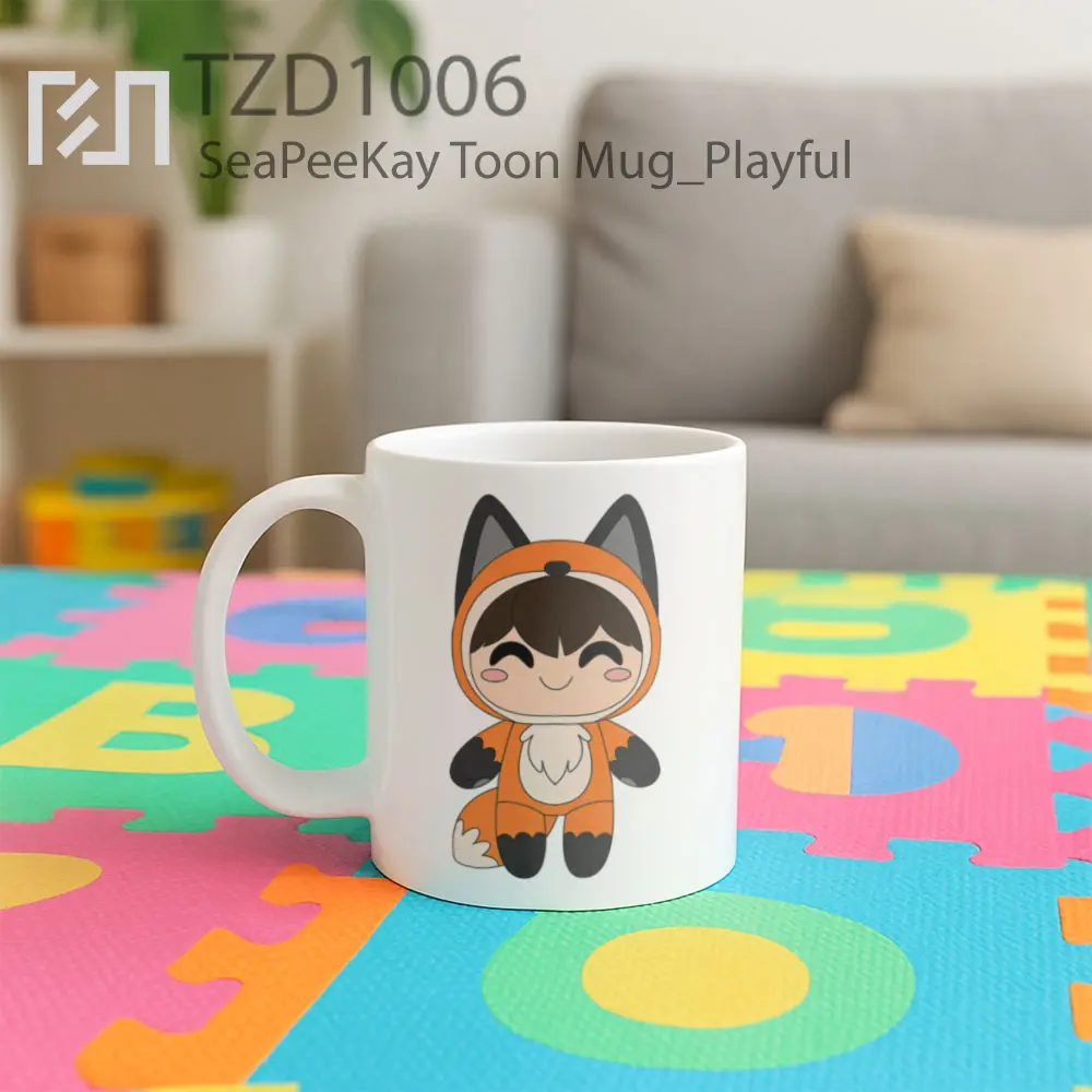 SeaPeeKay Toon Mug - All-side / Desain