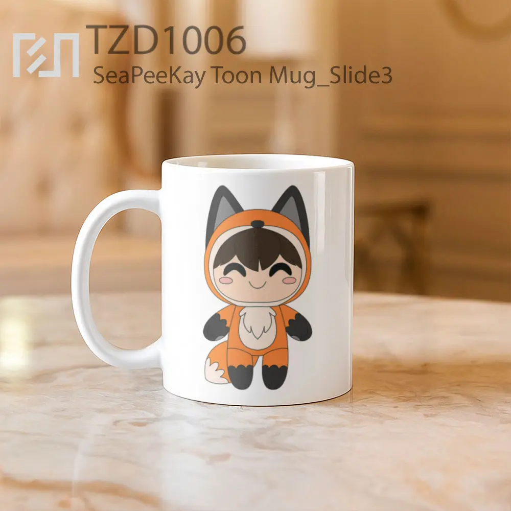 SeaPeeKay Toon Mug - All-side / Desain