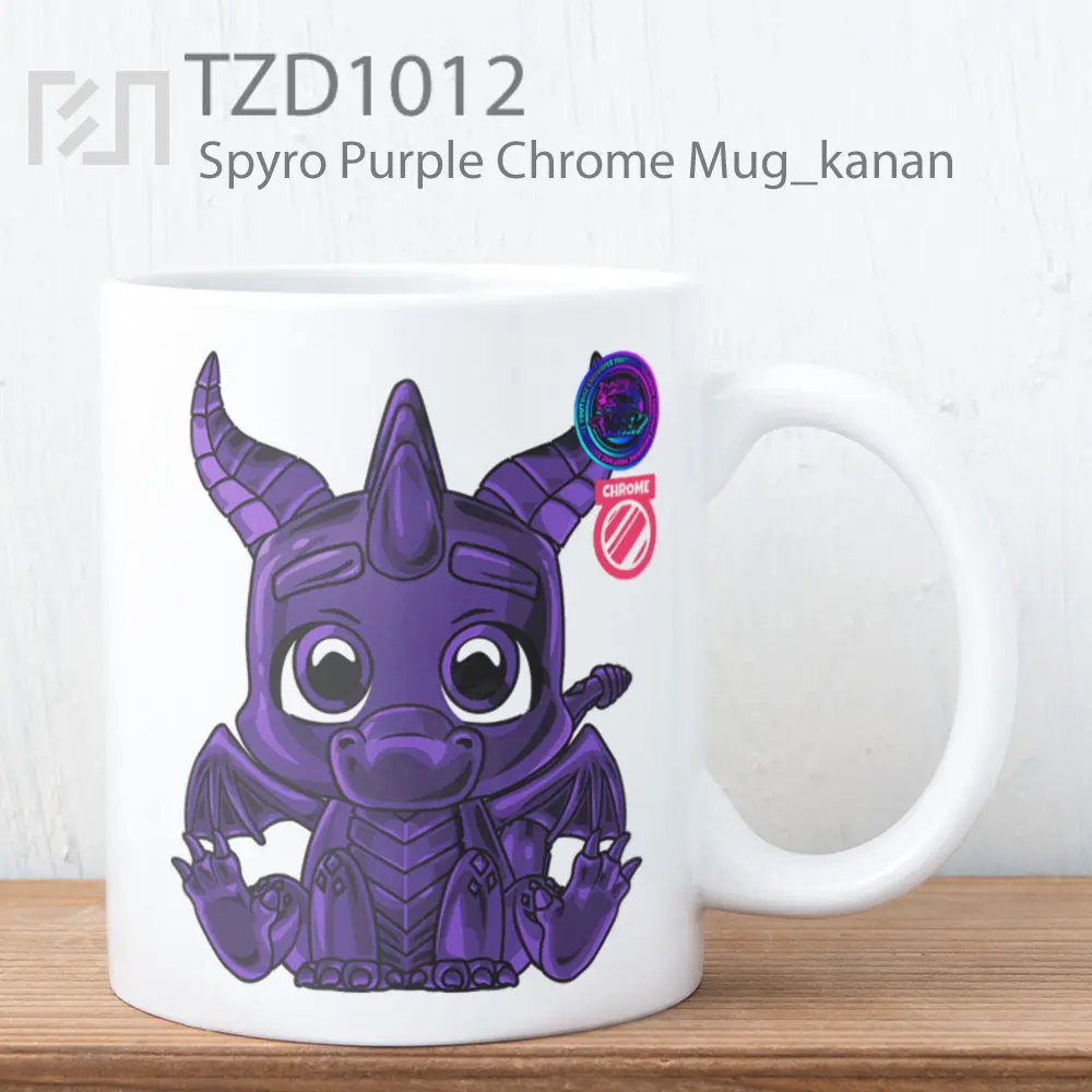 Spyro Purple Chrome Mug