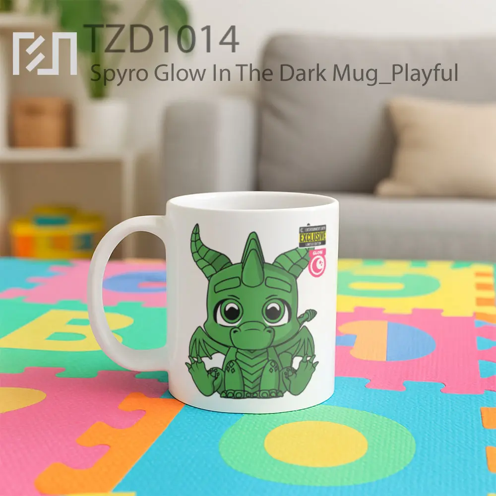 Spyro Glow In The Dark Mug - All-side / Desain