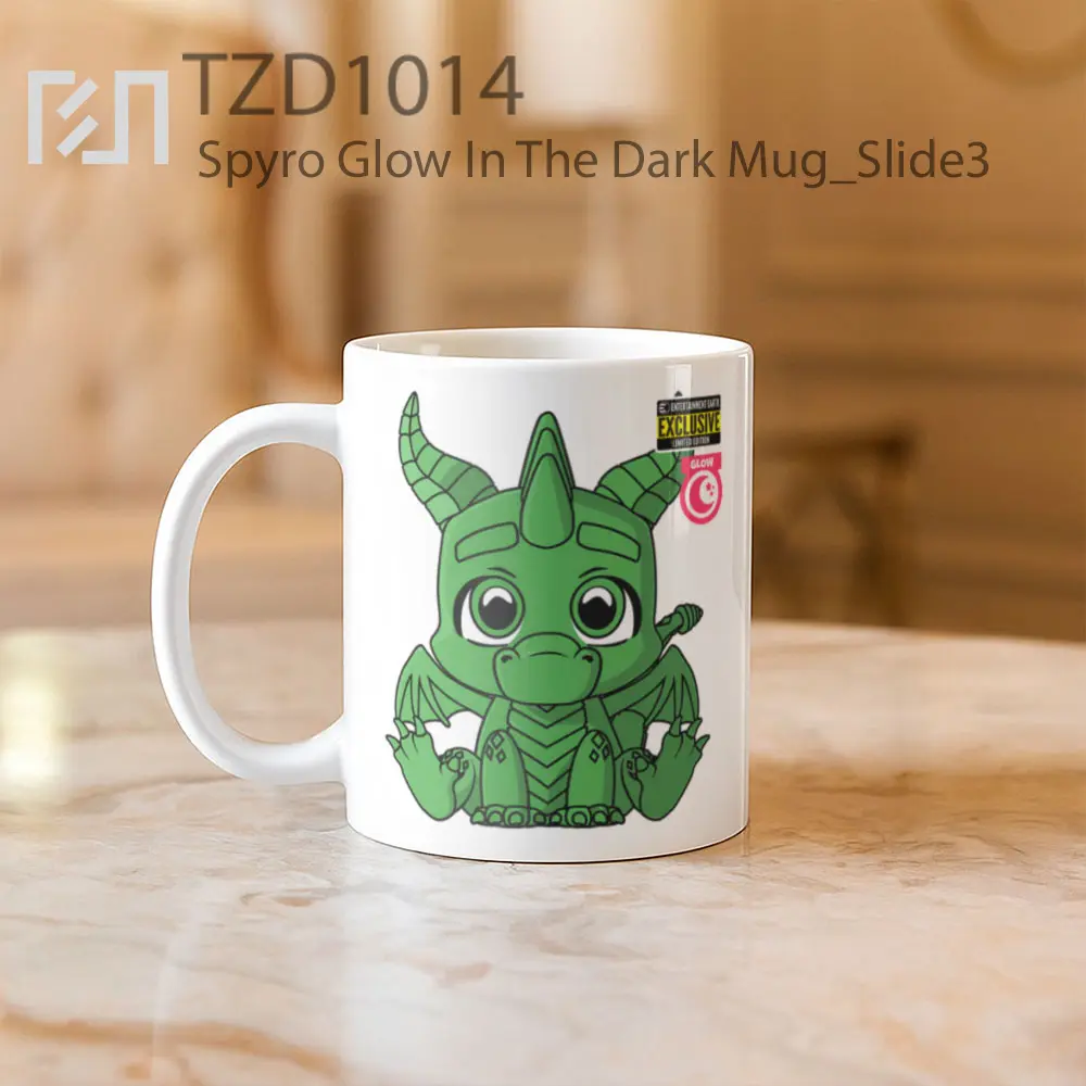 Spyro Glow In The Dark Mug - All-side / Desain