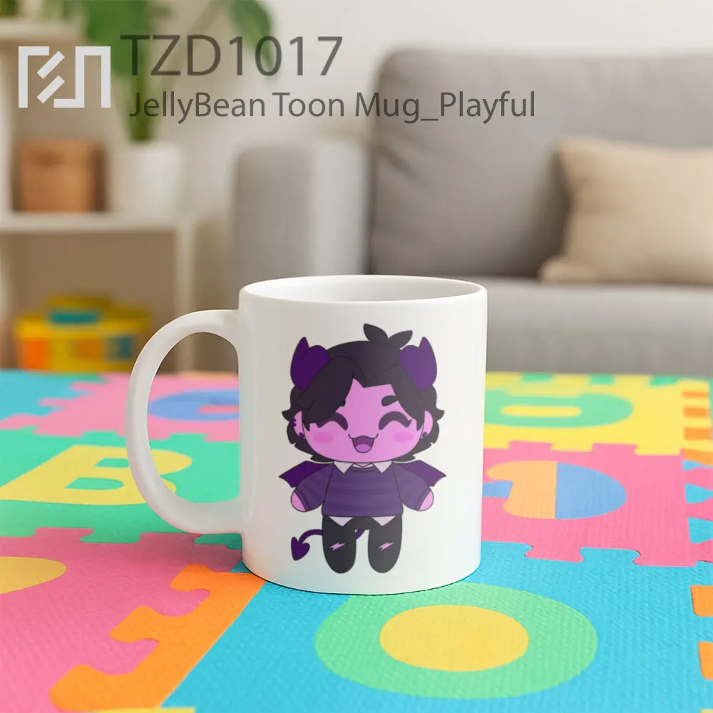 JellyBean Toon Mug - All-side / Desain