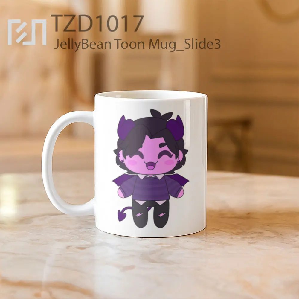 JellyBean Toon Mug - All-side / Desain