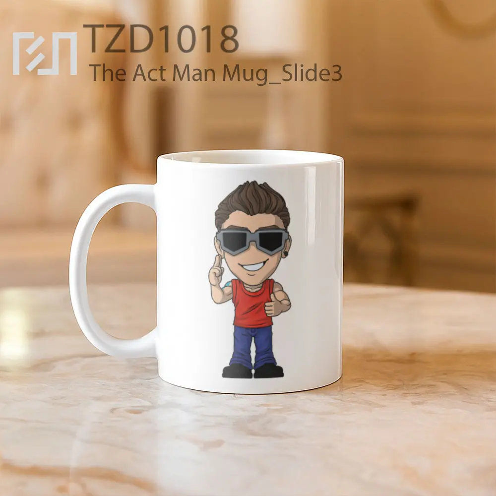 The Act Man Mug - All-side / Desain