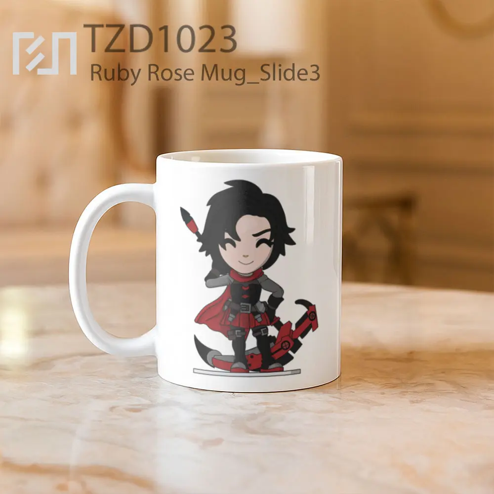 Ruby Rose Mug - All-side / Desain