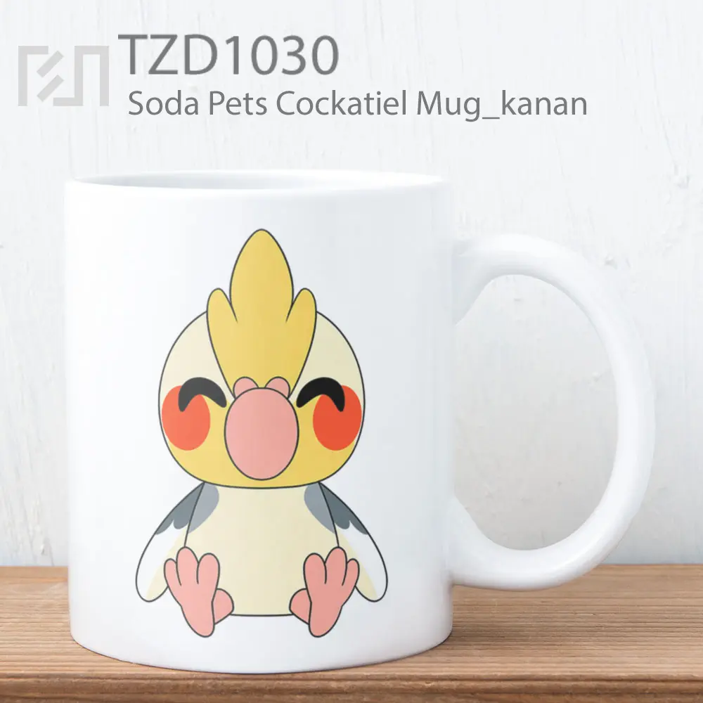 Soda Pets Cockatiel Mug