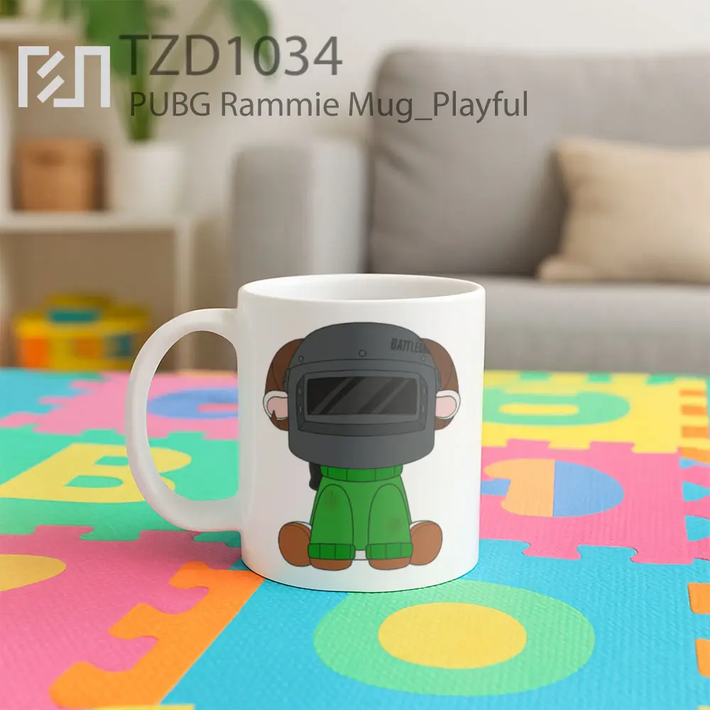 PUBG Rammie Mug - All-side / Desain