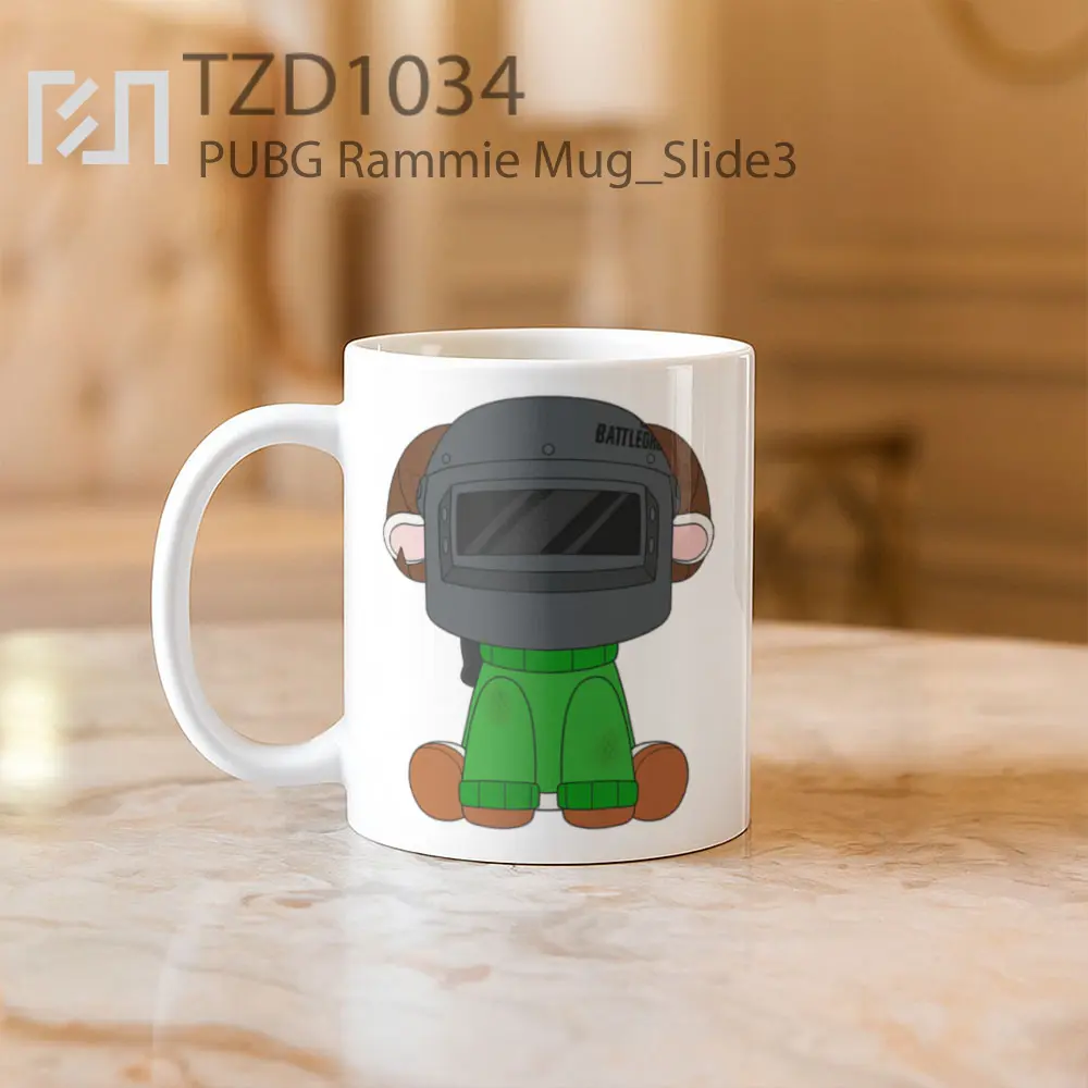PUBG Rammie Mug - All-side / Desain